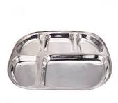 SS Rectangular Meal Plate